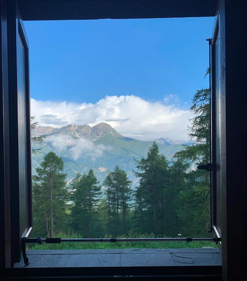 Rifugio Escursionistico La Sousto Dal Col Hotel Elva ภายนอก รูปภาพ